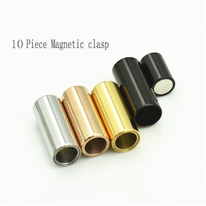 3/4/5/6mm Hole Size Stainless Steel Magnetic Clasp,Hole Stainless Steel Magnetic Clasp By Piece,Magnet Bracelet Clasp,Jewelry Magnetic Clasp