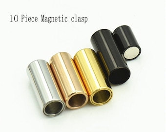 3/4/5/6mm Hole Size Stainless Steel Magnetic Clasp,Hole Stainless Steel Magnetic Clasp By Piece,Magnet Bracelet Clasp,Jewelry Magnetic Clasp
