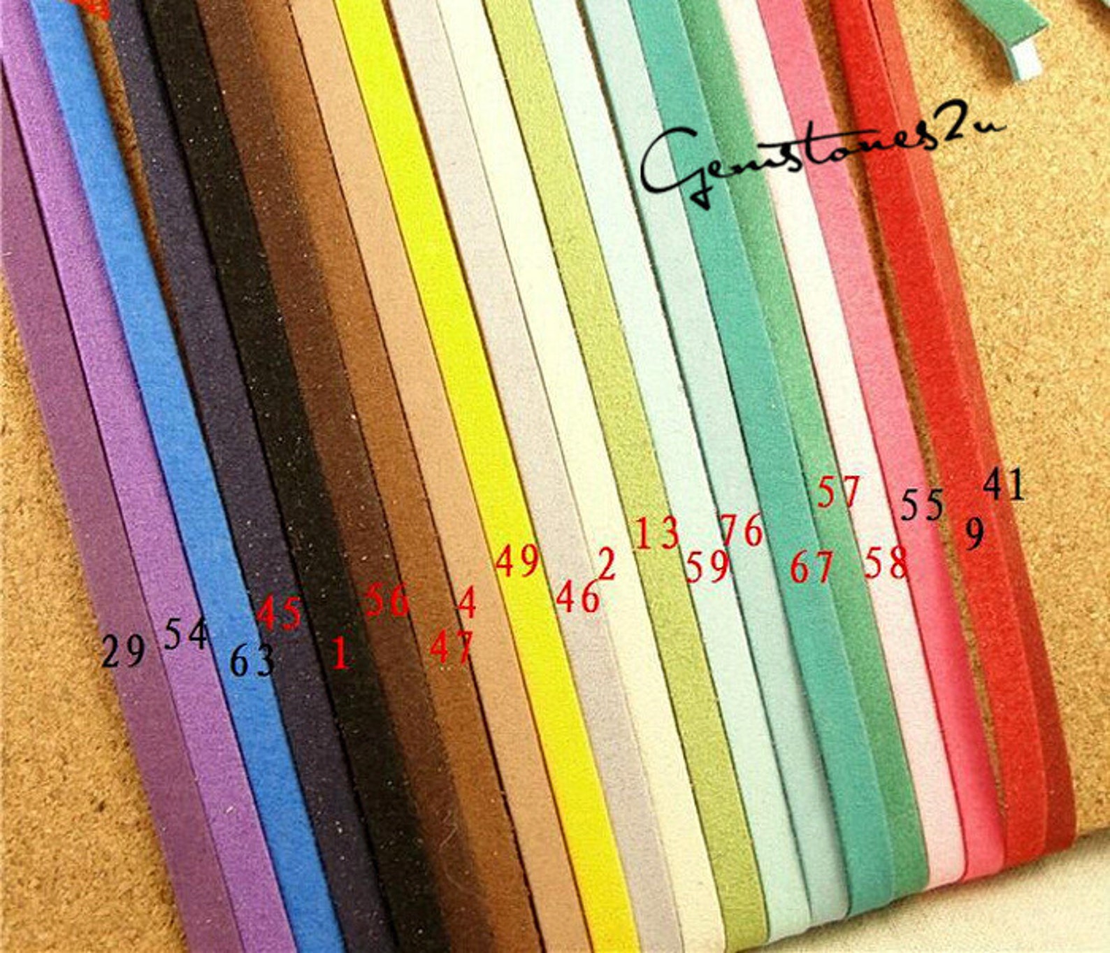 10mm Flat Faux Suede Leather Cord Leather String Cord DIY | Etsy
