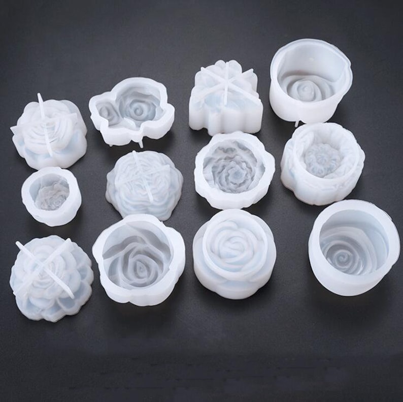 Flower Silicone Mold Epoxy Resin Jewelry Mold Making Etsy