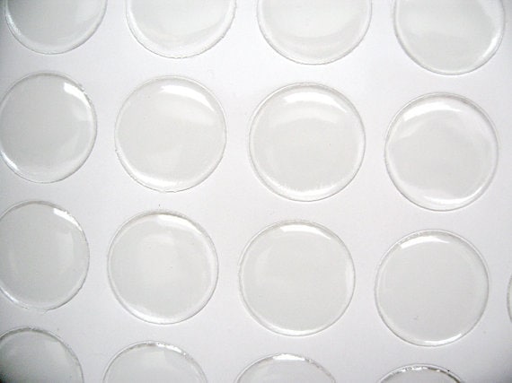 Round Clear Epoxy Stickers Circle 3D Epoxy Dome Lens Stickers