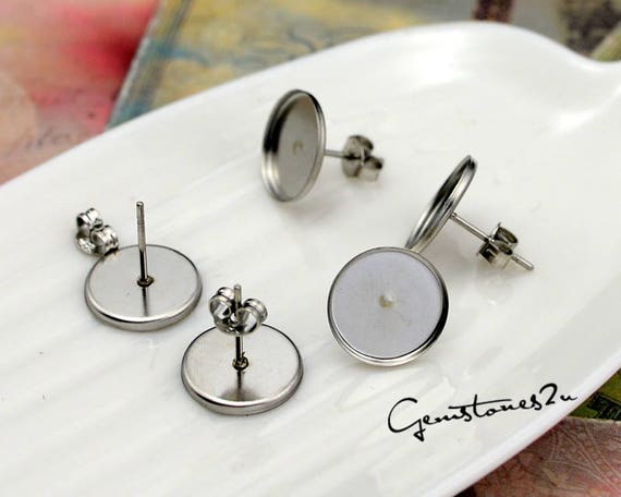 Bezel shop earring blanks