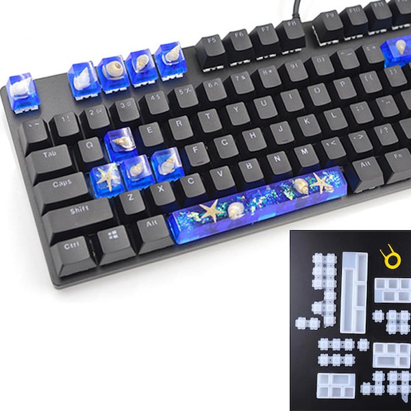 Tastatur Silikon Resin Formen,Schlüsselkappe Form,UV Resin Epoxy Formen,Mechanische Tastatur Kappe Mold,Cat Claw Key Cap SilikonForm,Resin Mold,290