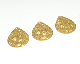 50pcs 22.5x30mm Brass Earring Findings, Earring connector, Earring pendant, Jewelry Supplies, Brass jewelry, Teardrop shape earrings, S76