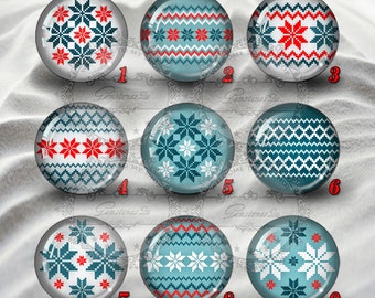 Christmas snowflakes cabochons,Glass Photo Cabochon, Handmade cabochons,glass cabochon,round cabochons,Handmade Dome cab cabochon