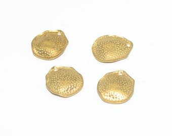50 piezas de pendientes de latón de 11 x 0,8 mm, fornituras para pendientes, conector para pendientes, colgante para pendientes, suministros para joyería, joyería de latón, pendientes circulares, S146
