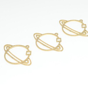 Brass earrings, Earring Findings, Earring connector, Earring pendant, Jewelry Supplies, Brass jewelry, Special shape earrings, S202