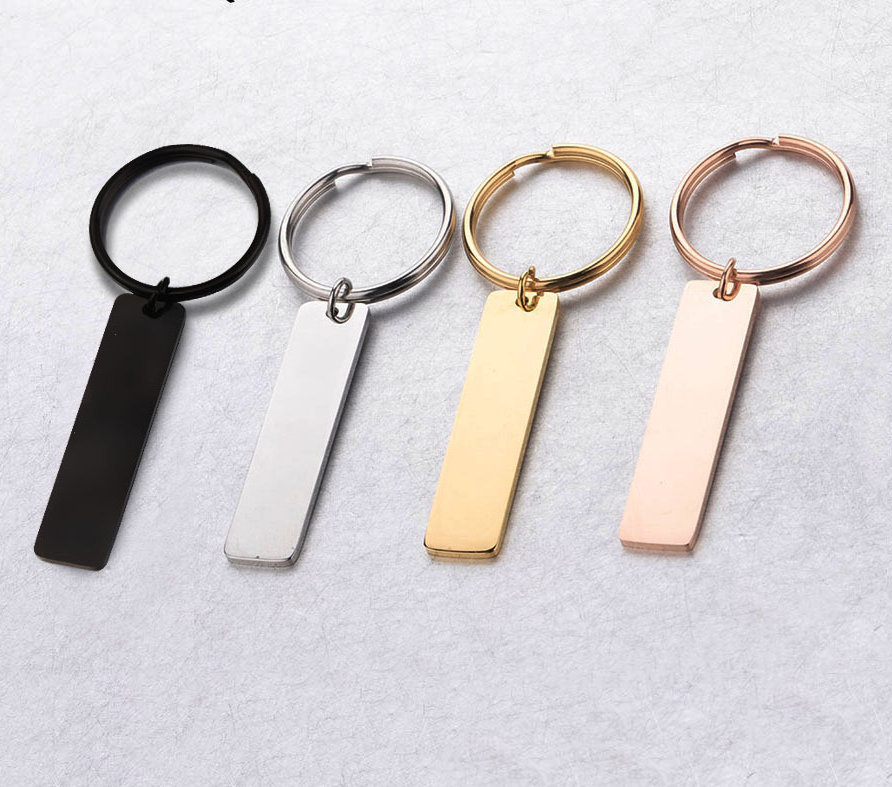 Metal Keychain Blank Etsy Ireland