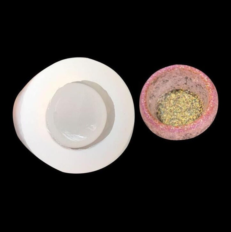 Small Bowl Silicone Mold Crystal Epoxy Diamond Small Bowl Etsy