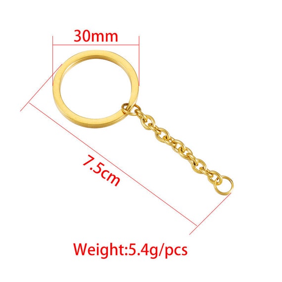 Gold Key Ring – 10pc