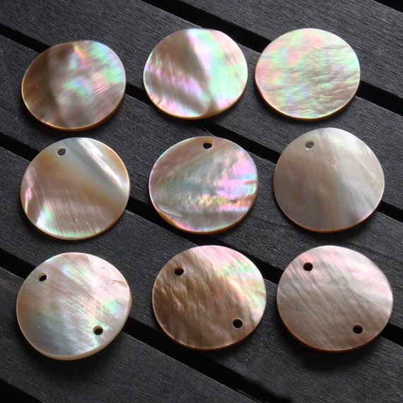 Round  Shell Pendant Round Shell Beads DIY Natural  Mother Of  Pearl Beads Jewelry Making 21 10pcs 20mm Mother Of Pearl Round Pendant