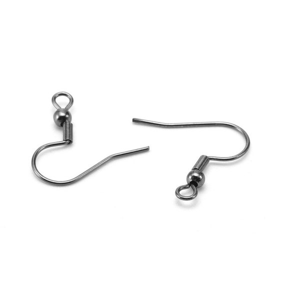 Hypoallergenic Surgical 316L Stainless Steel French Hook Earrings, Fish  Hook Earring Wires, Hook Earrings, Fish Hook Earring Wires, B713 
