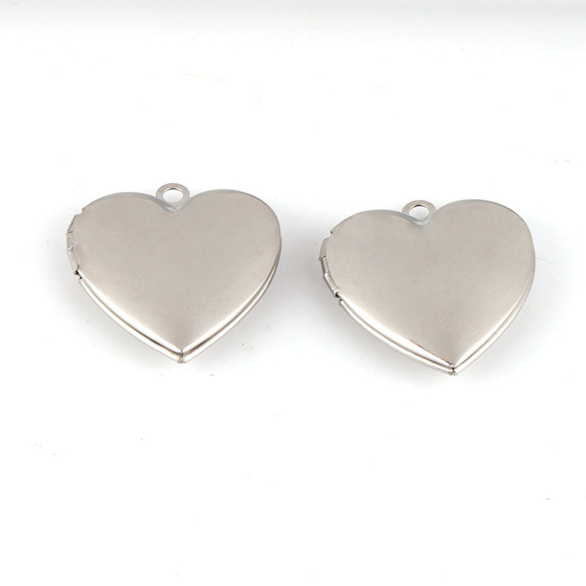 5pcs 22x22mmstainless Steel Mirror Charms Pendantjewelry Etsy