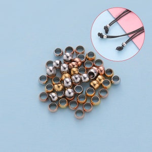 1 Pc 8 mm Rose Gold Filled Silicone Beads