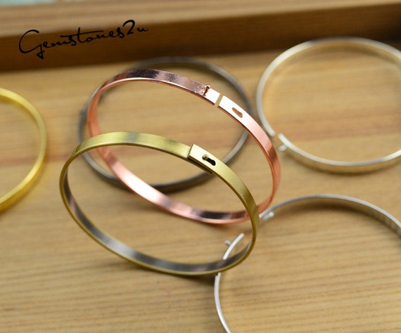 3pcs Brass Blank Bangle Bracelet Supply Blank Bracelet Cuff Bezel Bracelet Bangle Bracelet 60mm Wholesale Cuff Bangle Blanks 6 Colors Etsy Canada