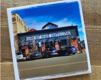 Asbury Park: Asbury Park Distilling Tile Coaster