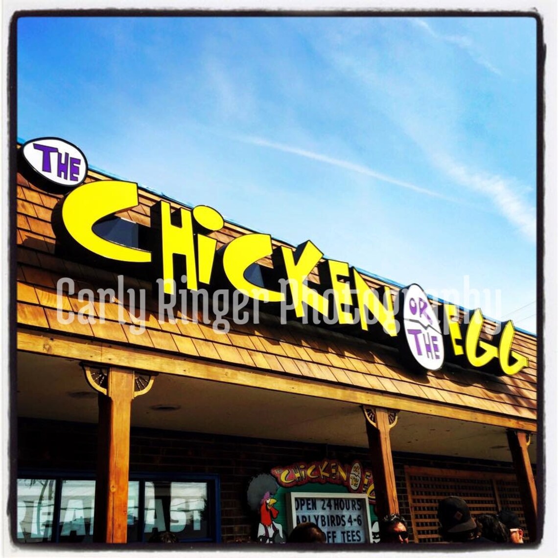 LBI Chicken or the Egg CHEGG Tile Coaster Etsy