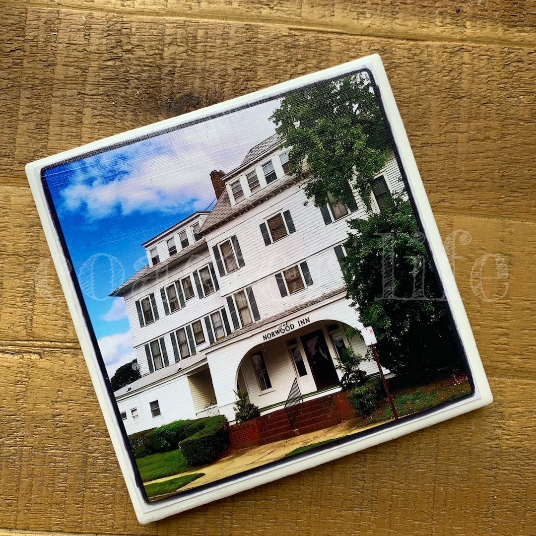 Avon by the Sea: Norwood Inn Tile Coaster (2 Choices) - Etsy