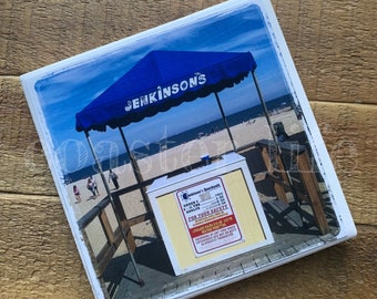 Point Pleasant: Jenkinson's Beach Tile Coaster