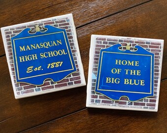 Manasquan: Manasquan High School Tile Coaster (2 choices)