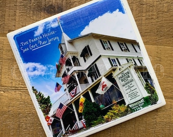 Sea Girt: Parker House Tile Coaster