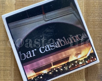 Brielle: Bar Casablanca Tile Coaster