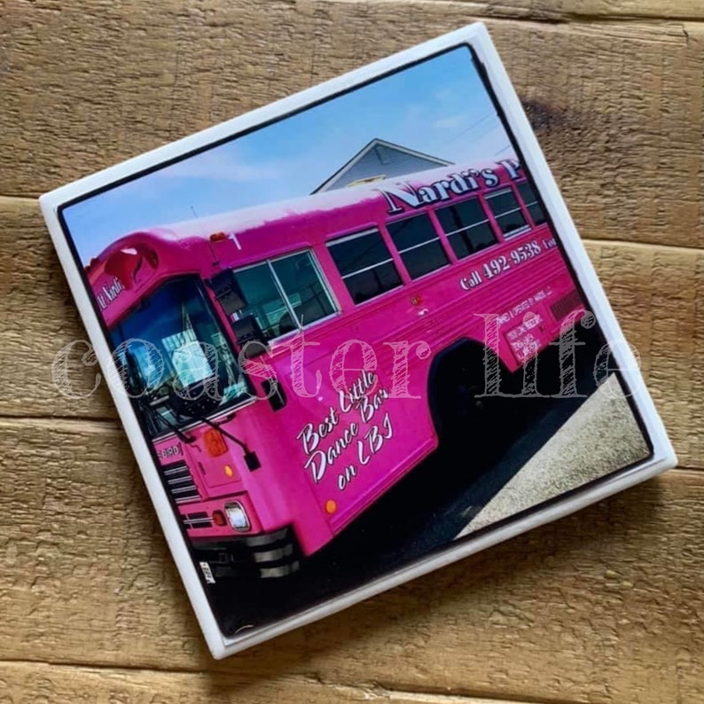 LBI Nardi's Tile Coaster 2 Choices Etsy