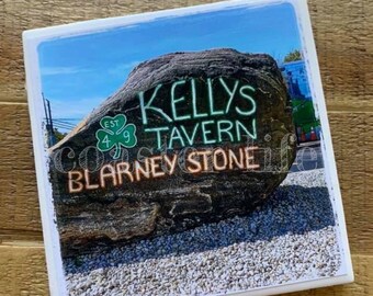 Neptune: Kelly’s Tavern Blarney Stone Tile Coaster