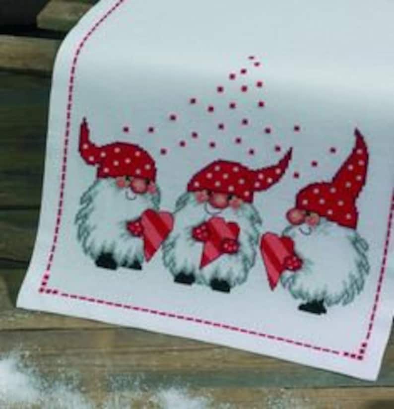 Three Gnomes. Machine embroidery design. | Etsy