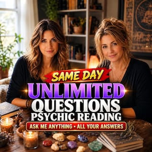 Same Day Unlimited Questions Psychic Reading | Ask Me Anything Tarot, Detailed Answers for Love, Ex Return, Career, Money & Life Guidance