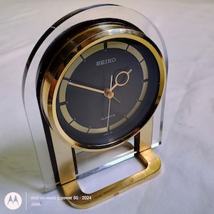 Vintage Seiko Desk Clock - Etsy