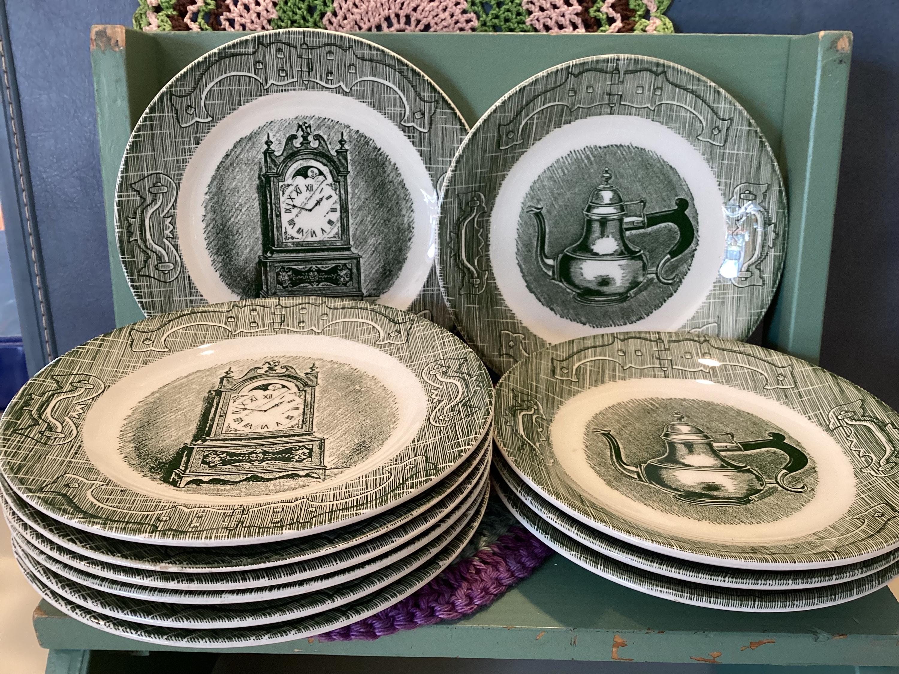 Sage Green Plate Collection - Etsy