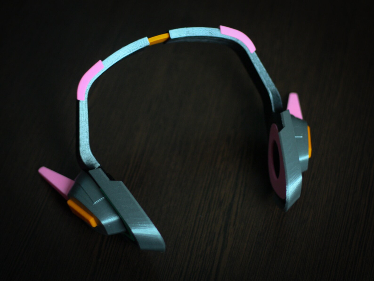 Dva Cosplay Headset Officer Dva Headset Props Diva Cosplay Etsy
