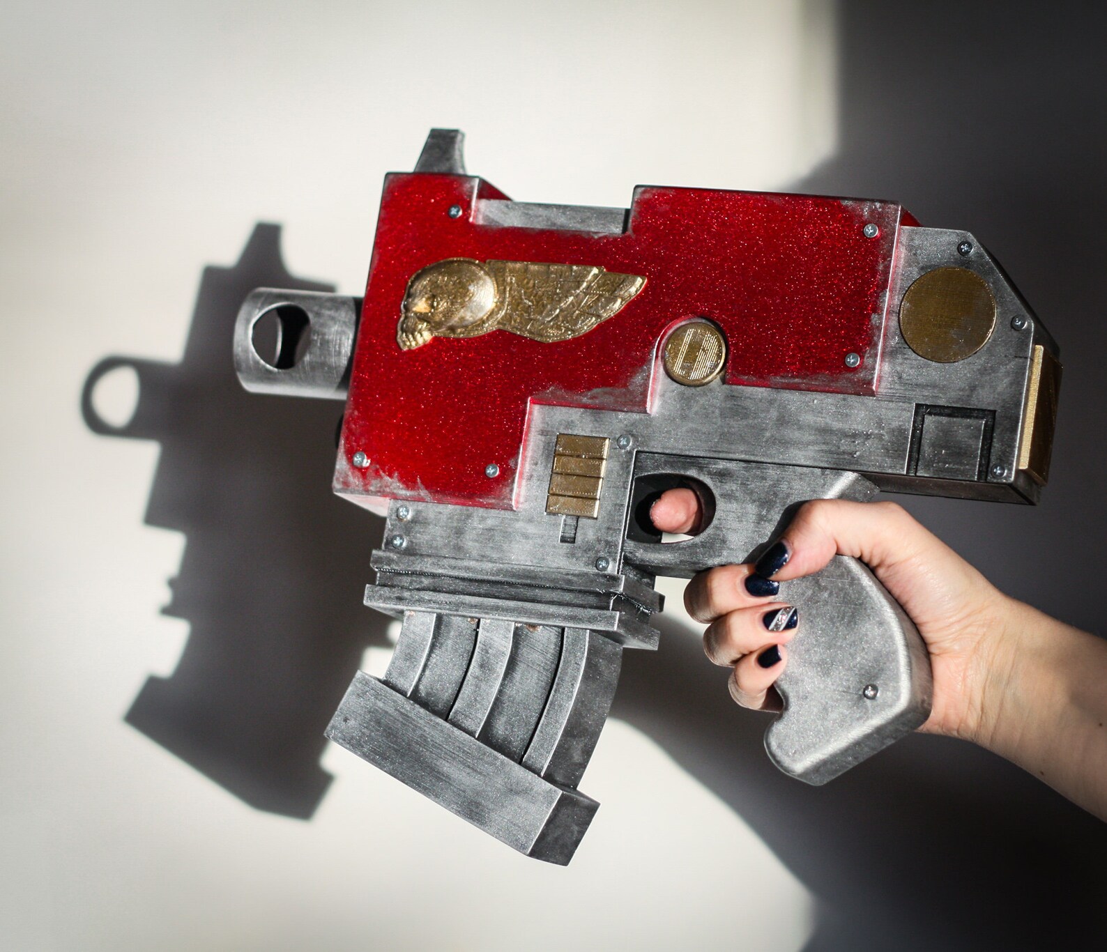 Bolt Pistol Replica Warhammer 40K Prop Gun Cosplay Etsy
