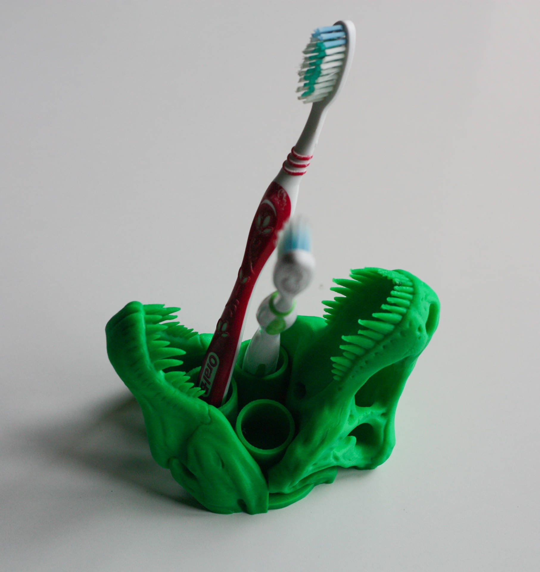 Dinosaur TRex Toothbrush Holder Bathroom Accessories 3d Etsy