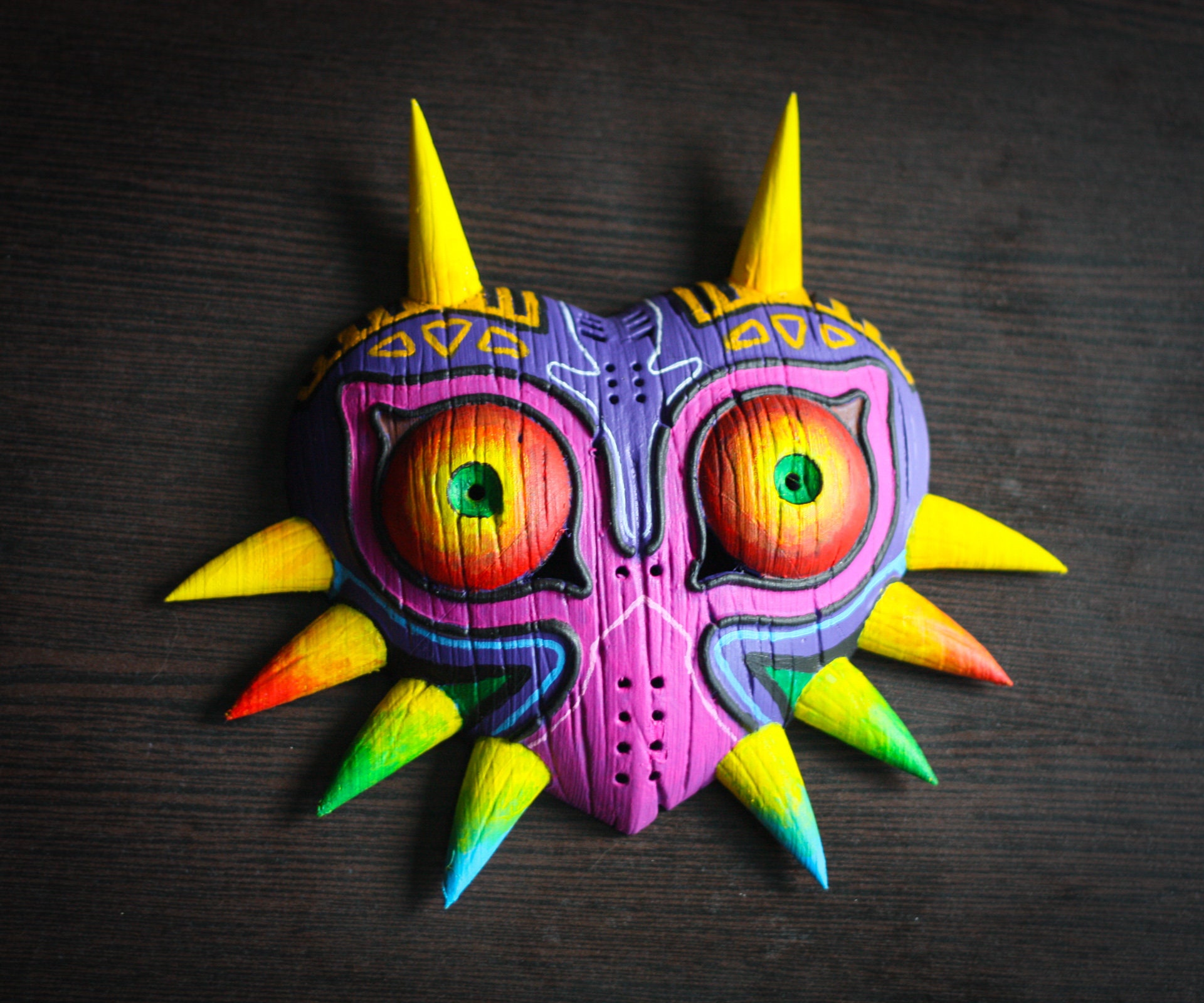 Majora Mask legend of zelda cosplay mask replica majora Etsy