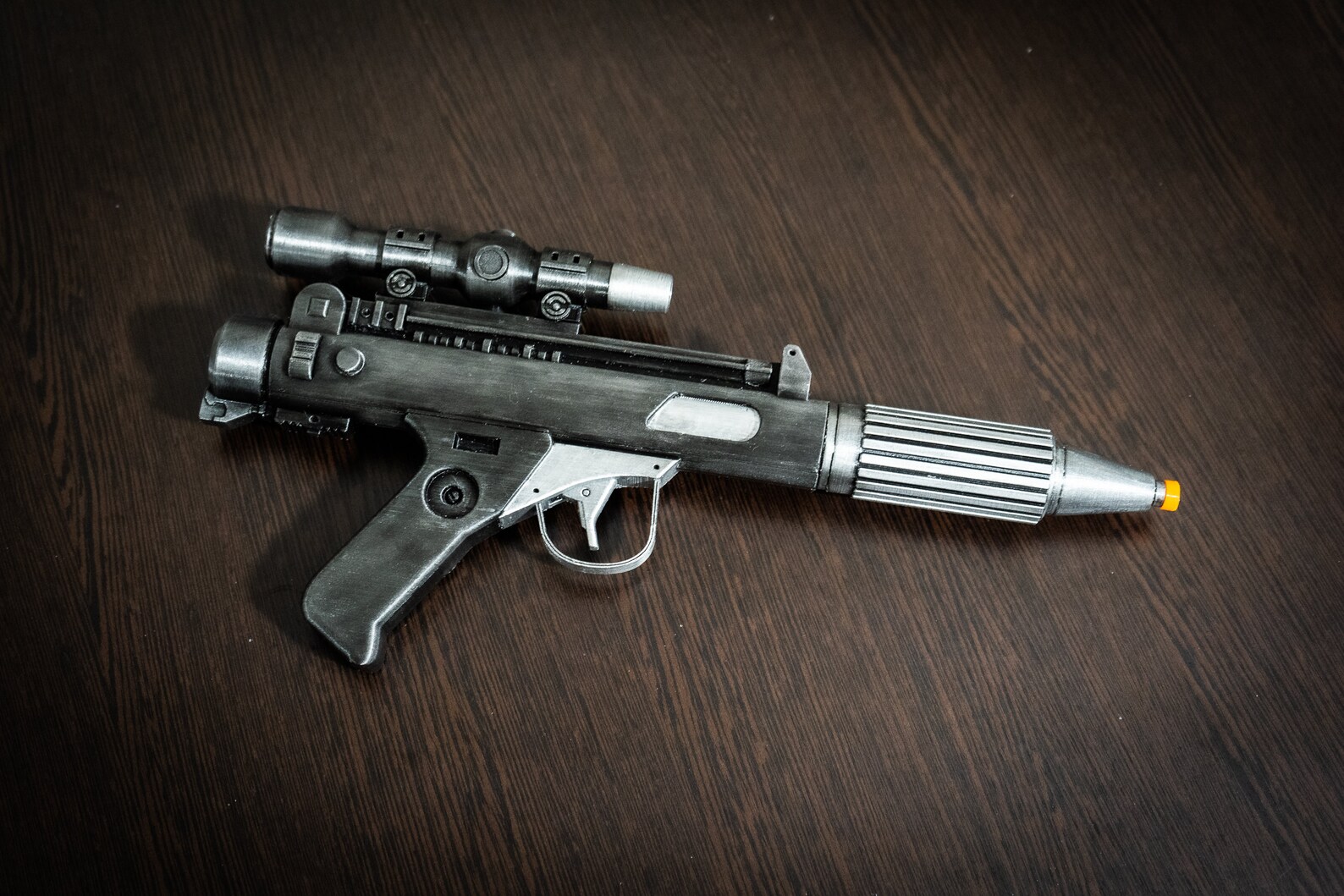 DH17 blaster pistol with leather holster Star Wars Replica Etsy