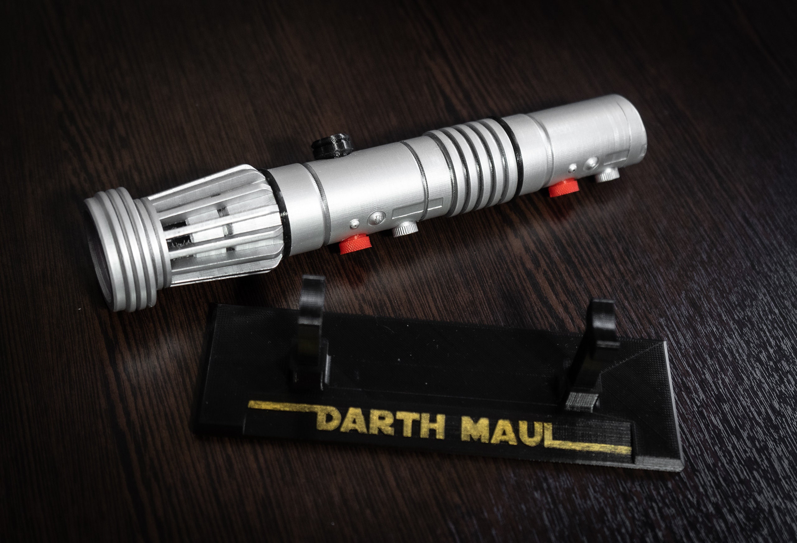 Darth Maul Singlebladed Lightsaber Star Wars Prop Darth Etsy