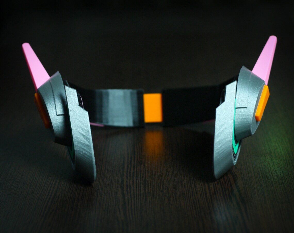 DVa Cosplay Headset Officer Dva Headset Props Diva Etsy