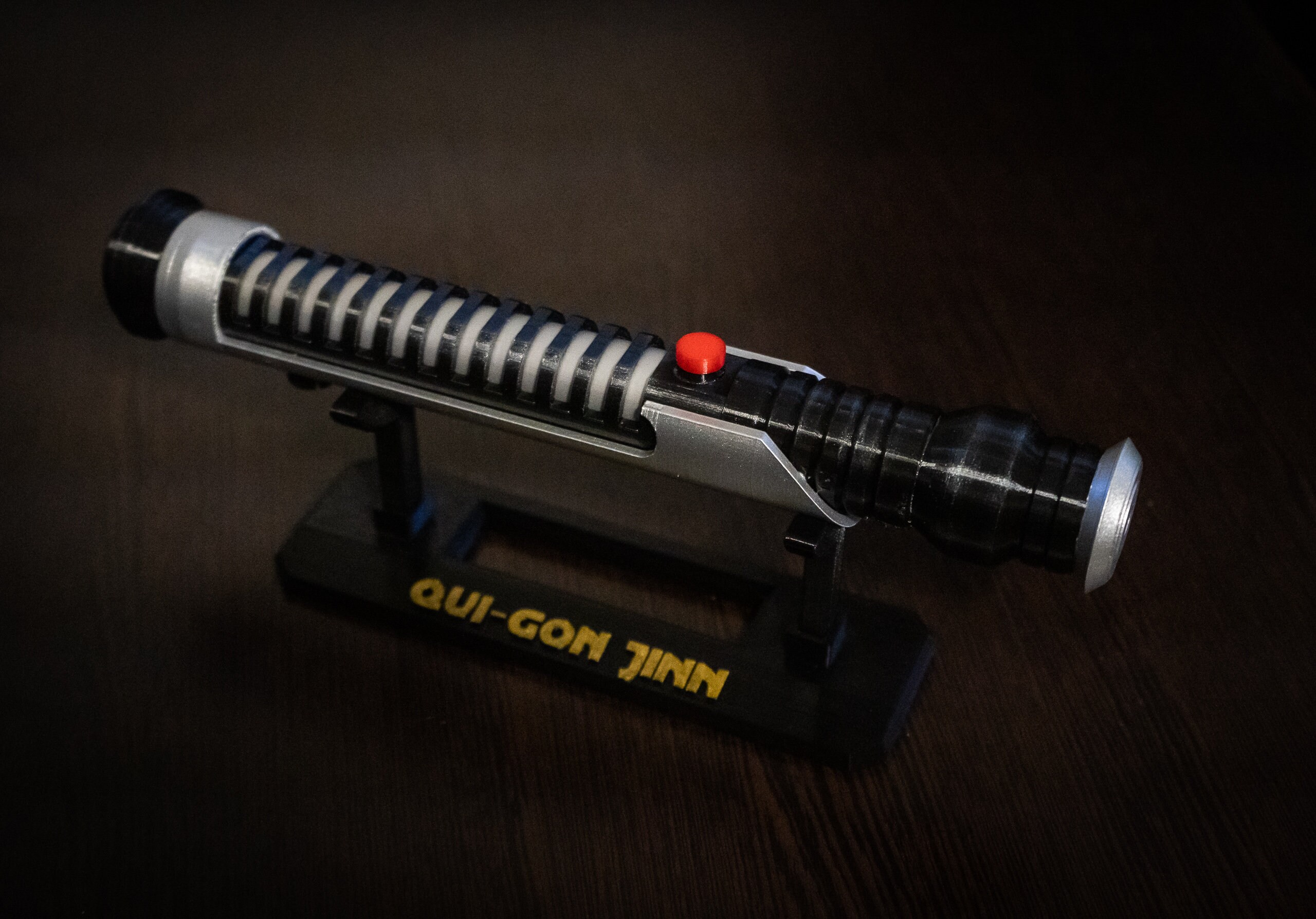 QuiGon Jinn's lightsaber Custom Lightsaber Prop Star Etsy