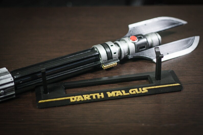 Darth Malgus Lightsaber Star Wars Props star wars gift | Etsy