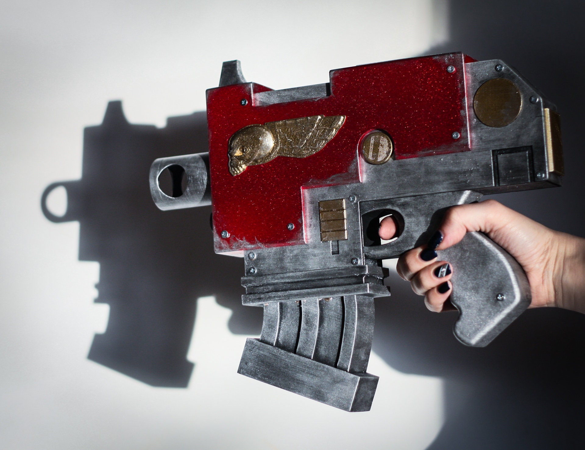 Bolt Pistol Replica Warhammer 40K prop gun Cosplay Etsy