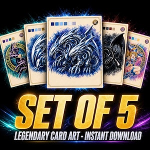 custom yugioh card poster Yugiohs Yu Gi Oh Card Poster Original Yu-Gi-Oh! Anime Poster