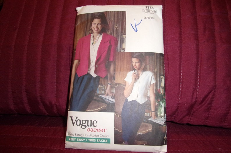 Vogue 8565, Vogue 9744, Elements, Vogue 7755, Career, Vogue 8507, Very Easy, Vogue 9904, Collectibles, Vogue 8509 image 4