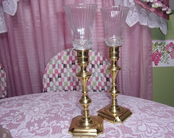 Glass Peg Renaissance Votive * 1 Pair Avail Cup Vintage Homco | Home Interiors Replacements Sconce Candle Holders circa 1980's