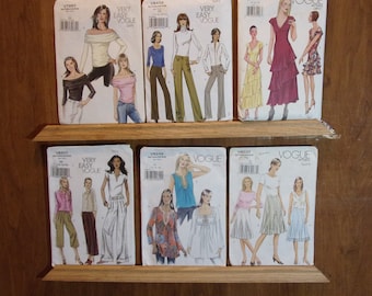 Vogue Pattern 7997, Vogue 8456, Vogue 8249, Vogue 7258, Vogue 8201, Vogue 8037, Tunic Tops, Pants, Ruffle Dress, Wide Leg Pants, Capris