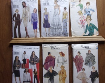 Vogue 7810, Jacket Skirt Pants, Vogue 7427, Bustier Top Skirt, Vogue 5222, Vogue 8373, 5 Easy Pcs., Vogue 7233 Vogue 8151 Evening Cover-ups