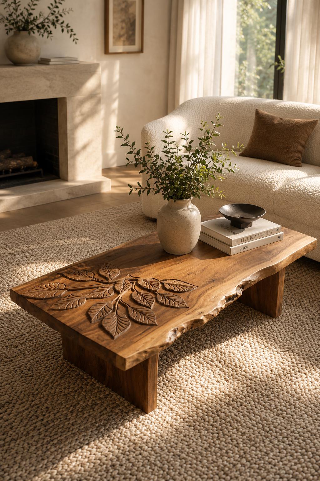 Live edge coffee table - Etsy 日本
