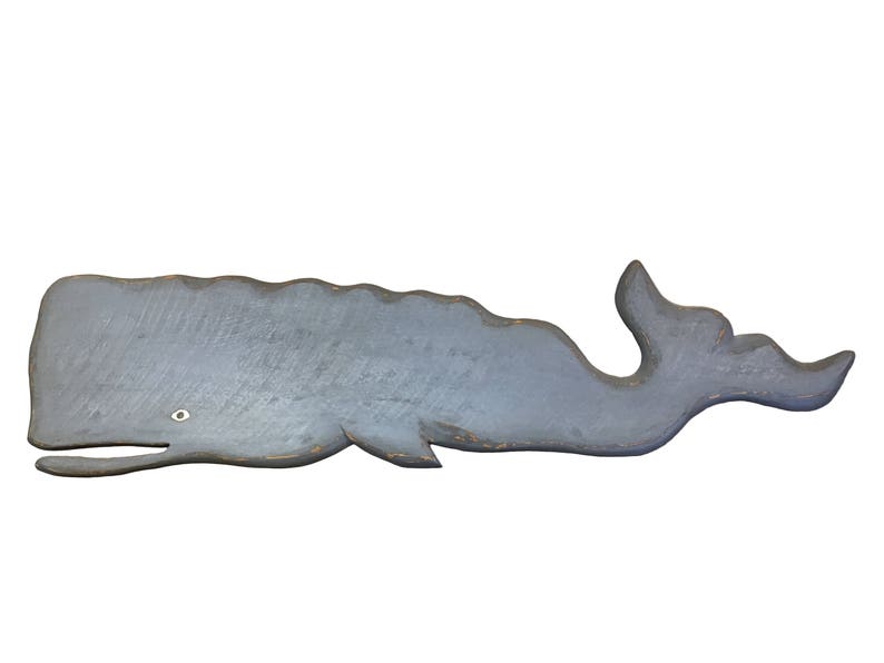 Large Wooden Whale Wooden Wall Art Hand Carved. Outdoor or Etsy