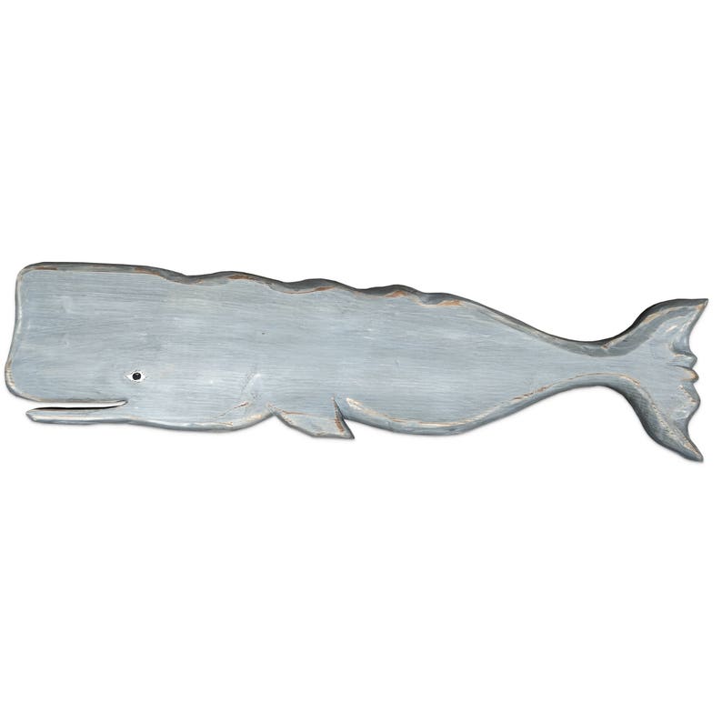 Ballena grande Ballena de madera Gris pizarra mostrada 5 | Etsy